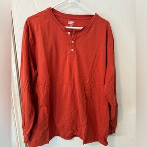 Lands end men’s Henley T-shirt size xxl